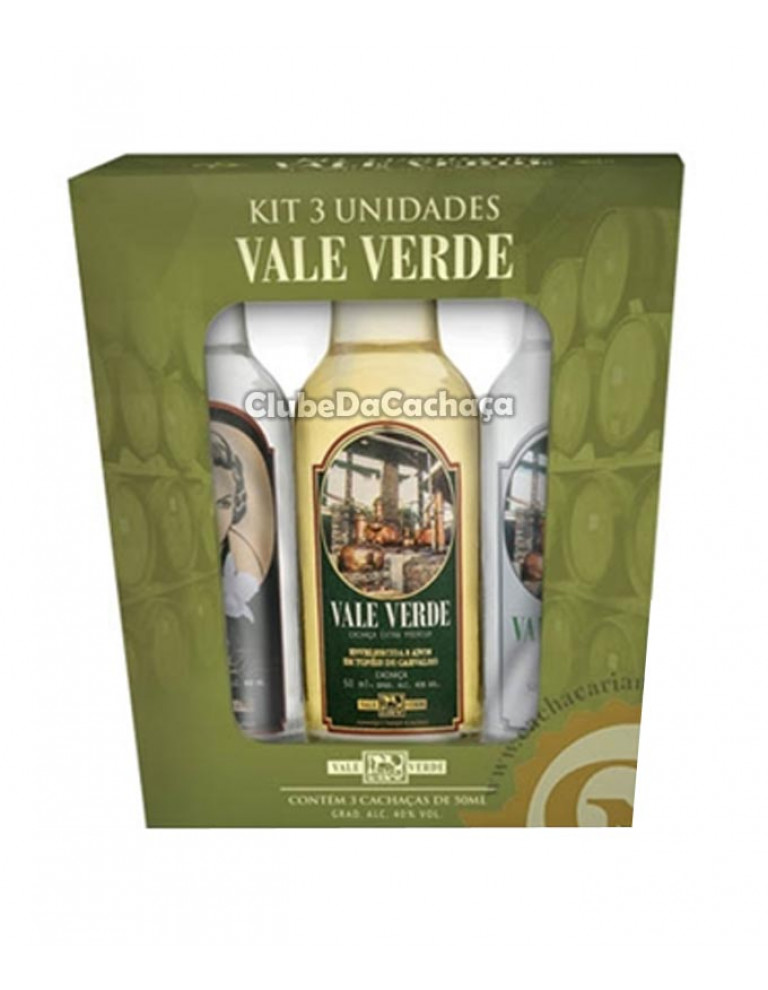 Kit Vale Verde c 3 Unidades 50 ml