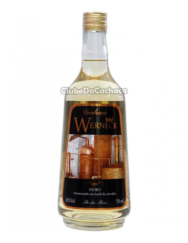 Cachaça Werneck Ouro 750 ml