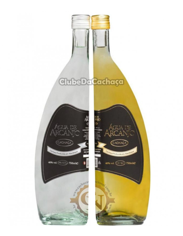 Promoção Cachaça Água de Arcanjo Ouro e Prata 750 ml