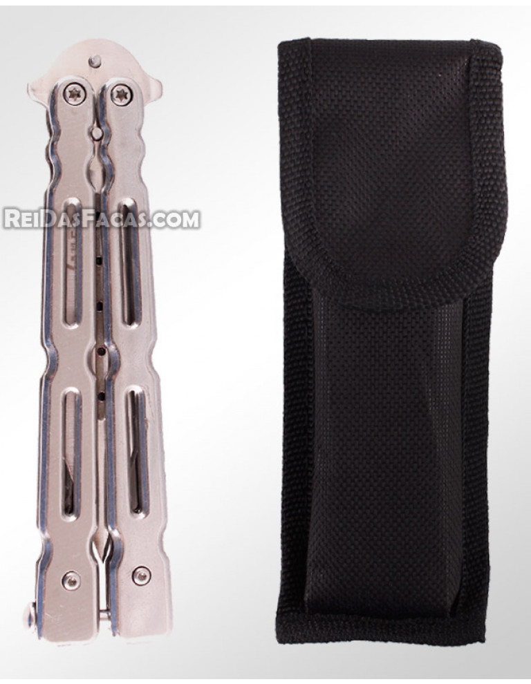 CANIVETE BUTTERFLY SQUIRE SILVER ZH190